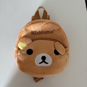 Rilakkuma Backpack-Shaped Pouch Plush Doll Small Accessories Very Cute